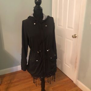 Light coat for spring, summer or fall .